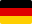 Flag fra Tyskland
