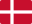 Flag fra Denmark 