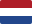 Flag fra Holland