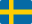 Flag fra Sverige