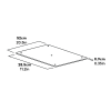 Bundplade til hundeseng 36 dimensioner (093.1009)