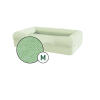 Bolster cat bed cover only - medium - matcha green