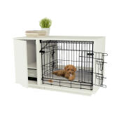 Fido Nook 24 med kasse og garderobeskab hvid
