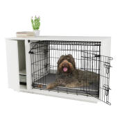 Fido Nook 36 med kasse og garderobeskab hvid