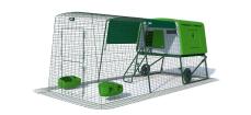 Eglu Cube mk2 med 3m løb og hjul