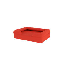 Bolster seng kirsebær rød