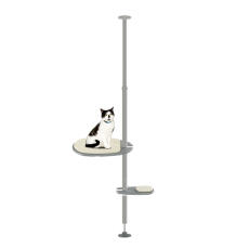 Hverdagssættet udendørs Freestyle cat pole system opsætning