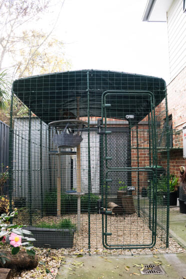 Vores catio komplet med Freestyle tilbehør