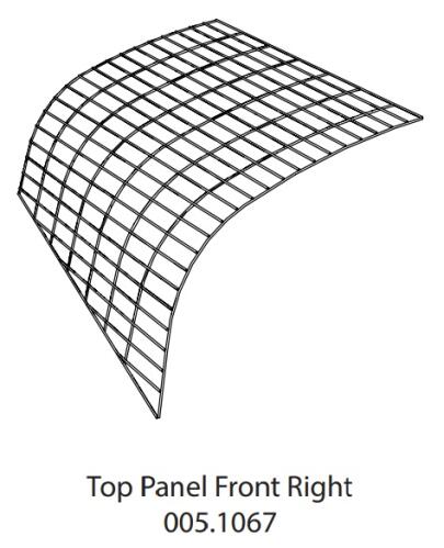 Panel ovenpå, foran til højre 005.1068
