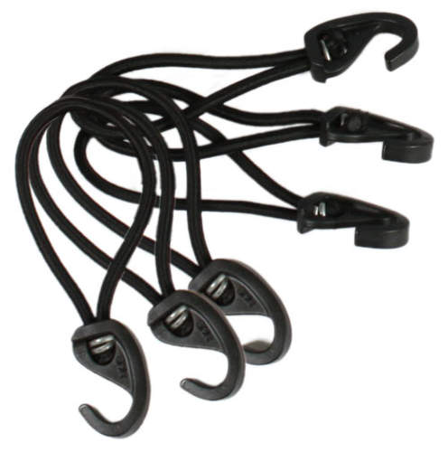 6 sorte bungee cord til hønsehusdæksler.
