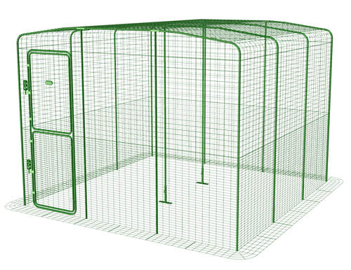 3 x 3 x 3 x 2 walk in chicken run