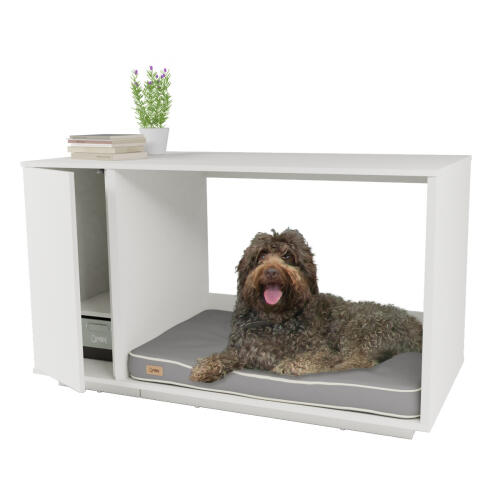 Fido Nook 36 med opbevaringsrum - Hvidt