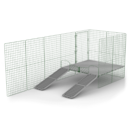 Zippi marsvinegård med Zippi platforme