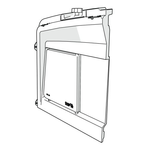 Højre frontpanel (114.0041)