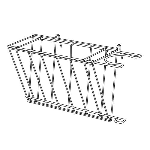 Hayrack vandflaskeholder til Eglu Go hutch