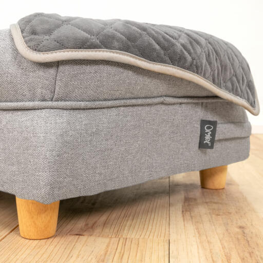 Luxury hund tæppe i en bolster memory foam hundeseng