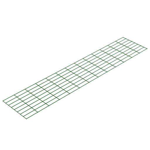 21420 Lige panel til Eglu Cube Mk2 løbegård (064.1074)