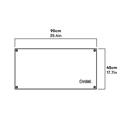 Pakket klart cover til Eglu Cube & pro - vindmål (810.0120)