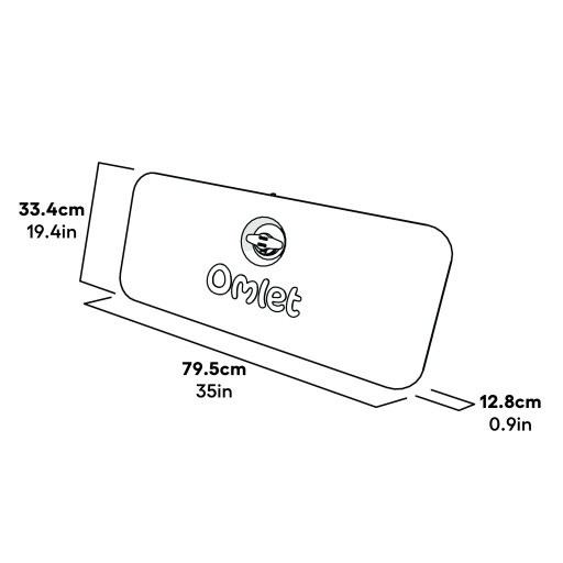 Mål for samling af eggport-panel (114.0067)
