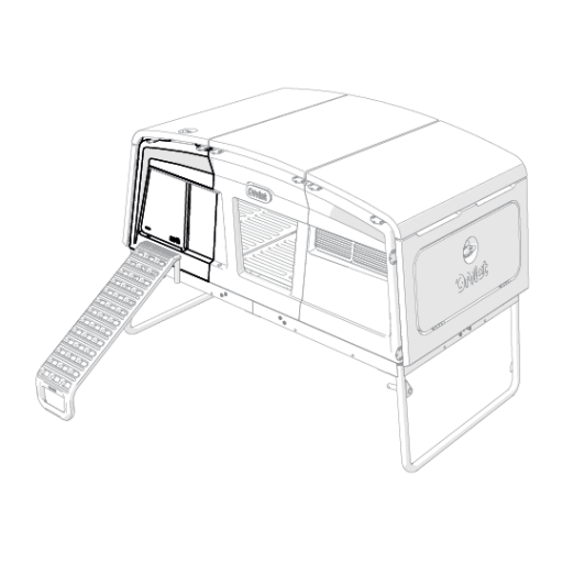 Højre frontpanel til Eglu Cube (114.0041)