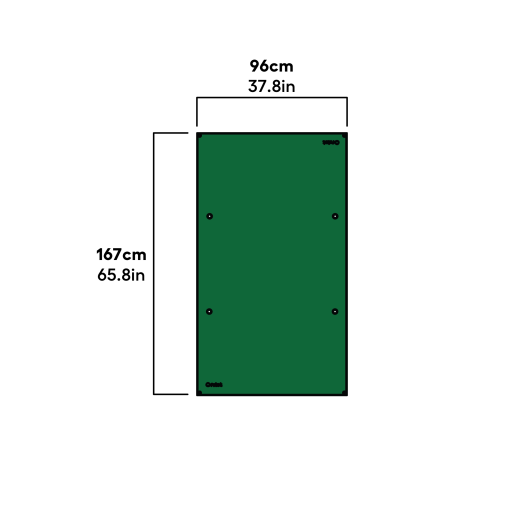 Heavy duty run cover til Eglu Go up - 2/3 run dimensions (810.0397)