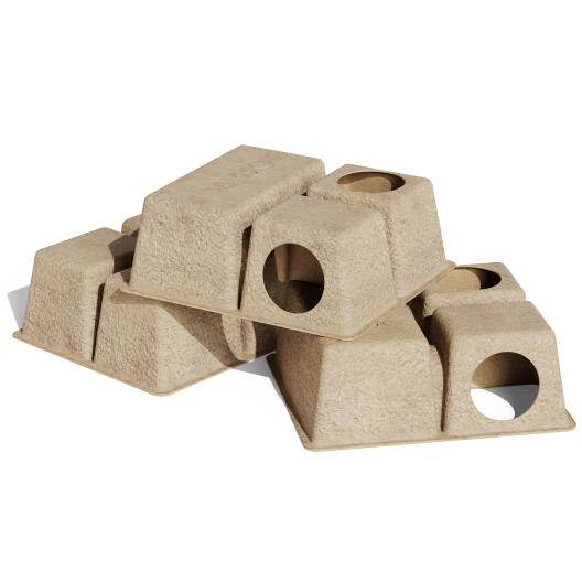 Hamster habitat komposterbare huder