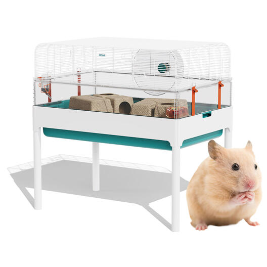 Nyt hamsterbur-habitat designet af Omlet