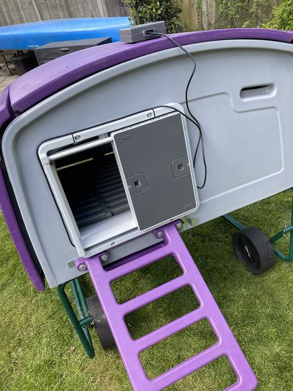 Automatisk dør til hønsehus Monteringssæt til Eglu Cube Mk1