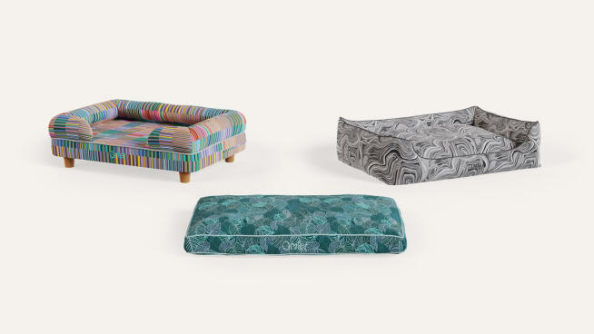 The Dog Walk Collection designer hundesenge fra Omlet The Dog Walk Collection designer hundesenge fra Omlet