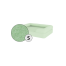 Omlet memory foam bolster hundeseng lille i matcha grøn Omlet memory foam bolster hundeseng lille i matcha grøn