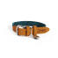 Omlets lille hundehalsbånd i Nature Trail Teal-design Omlets lille hundehalsbånd i Nature Trail Teal-design