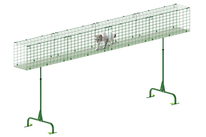 Kat i Omlet kattetunnelsystem