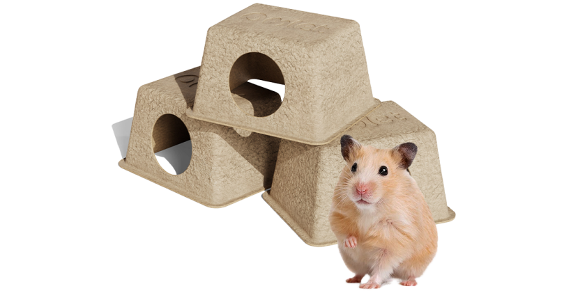 Hamster spiseligt skjulested af Omlet