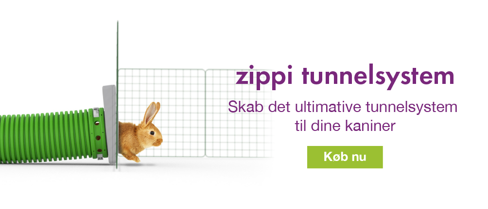 Zippi Rabbit Tunnel System Banner